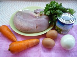 Язык заливной - шаг 1 Язык заливной - шаг 1