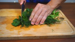 Закуска из баклажанов с болгарским перцем к мясу - шаг 7