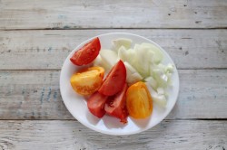 Закуска пальчики оближешь на зиму - шаг 2 Закуска пальчики оближешь на зиму - шаг 2