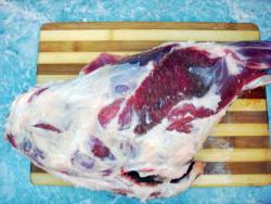 Баранья нога запеченная в духовке в рукаве - экспресс-метод - шаг 1