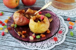 Яблоки запеченные в микроволновке с корицей - шаг 7 Яблоки запеченные в микроволновке с корицей - шаг 7