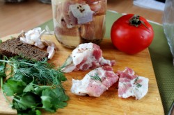 Засолка сала в банке в рассоле - шаг 10 Засолка сала в банке в рассоле - шаг 10