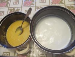 Заварной крем для торта на желтках - шаг 4 Заварной крем для торта на желтках - шаг 4