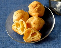 Заварные булочки с сыром - шаг 10 Заварные булочки с сыром - шаг 10