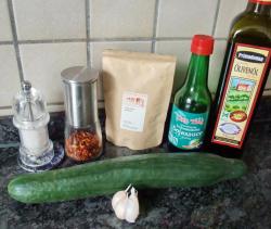 Жареные огурцы - шаг 1