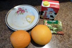 Жареный апельсин - шаг 1