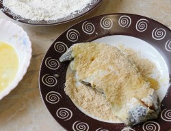 Зубатка на сковороде жареная - шаг 3 Зубатка на сковороде жареная - шаг 3