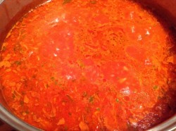 Аджика из болгарского и острого перца с помидорами на зиму - шаг 8 Аджика из болгарского и острого перца с помидорами на зиму - шаг 8