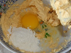 Американское печенье кукис с шоколадом - шаг 3 Американское печенье кукис с шоколадом - шаг 3