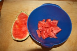 Арбузный фреш в блендере - шаг 3 Арбузный фреш в блендере - шаг 3