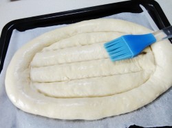 Армянский хлеб матнакаш в духовке - шаг 11 Армянский хлеб матнакаш в духовке - шаг 11