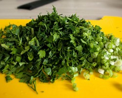 Азербайджанская довга - шаг 4 Азербайджанская довга - шаг 4