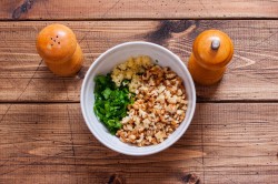 Баклажаны с орехами по грузински - шаг 3 Баклажаны с орехами по грузински - шаг 3