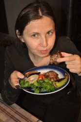 Шашлык из овощей на мангале гриль - шаг 8