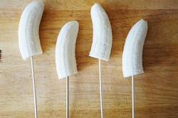 Бананы залитые шоколадом - шаг 4 Бананы залитые шоколадом - шаг 4