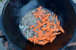 Баранина в казане на костре - шаг 11