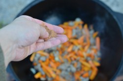 Баранина в казане на костре - шаг 13