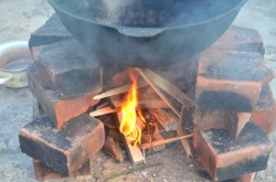 Баранина в казане на костре - шаг 3