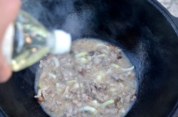 Баранина в казане на костре - шаг 8