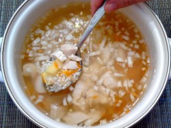 Белковый суп курица с плавленным сыром - шаг 8 Белковый суп курица с плавленным сыром - шаг 8