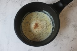 Белый соус для пиццы - шаг 6 Белый соус для пиццы - шаг 6