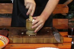 Томленый борщ в казане с кабачками и яблоками - шаг 14 Томленый борщ в казане с кабачками и яблоками - шаг 14