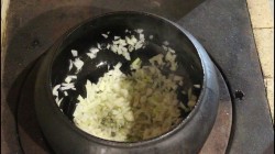Томленый борщ в казане с кабачками и яблоками - шаг 9 Томленый борщ в казане с кабачками и яблоками - шаг 9