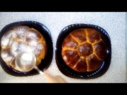 Булочки ромашка или те самые по 9 копеек. - шаг 9