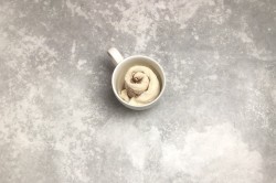 Булочки с корицей в микроволновке - шаг 6 Булочки с корицей в микроволновке - шаг 6