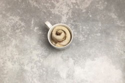 Булочки с корицей в микроволновке - шаг 9 Булочки с корицей в микроволновке - шаг 9