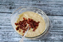 Быстрый пирог на майонезе - шаг 5 Быстрый пирог на майонезе - шаг 5