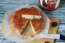 Быстрый пирог на майонезе - шаг 8 Быстрый пирог на майонезе - шаг 8