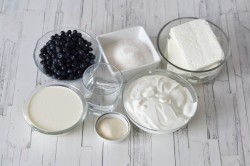 Черничный чизкейк без выпечки с черникой - шаг 5