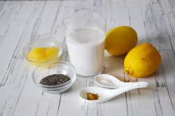 Чиа пудинг на кокосовом молоке - шаг 1 Чиа пудинг на кокосовом молоке - шаг 1