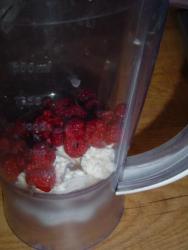 Десерт с малиной - шаг 3 Десерт с малиной - шаг 3