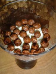 Десерт с малиной - шаг 7 Десерт с малиной - шаг 7