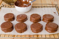 Домашнее печенье Чоко Пай - шаг 26 Домашнее печенье Чоко Пай - шаг 26