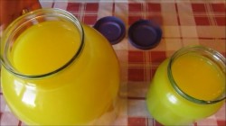 Апельсиново лимонный напиток с сахаром - шаг 4