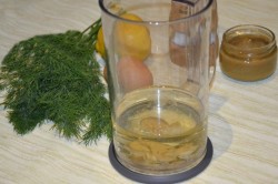Домашний майонез с лимоном и горчицей в блендере - шаг 3