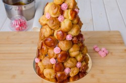 Французский торт из профитролей Крокембуш - шаг 35 Французский торт из профитролей Крокембуш - шаг 35