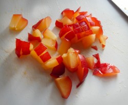 Фруктовый десерт с мороженым салат - шаг 4 Фруктовый десерт с мороженым салат - шаг 4