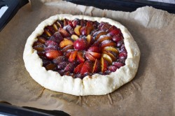 Галета со сливами на творожном тесте - шаг 11 Галета со сливами на творожном тесте - шаг 11