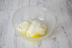 Галета со сливами на творожном тесте - шаг 2 Галета со сливами на творожном тесте - шаг 2