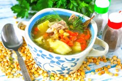 Гороховый суп с говядиной - шаг 9