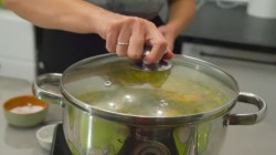 Гороховый суп с мясом свинины и копченостями - шаг 24