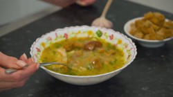 Гороховый суп с мясом свинины и копченостями - шаг 25