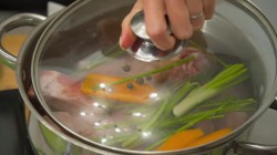 Гороховый суп с мясом свинины и копченостями - шаг 4