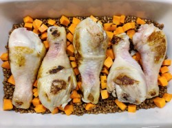 Гречка с голенью в духовке - шаг 3