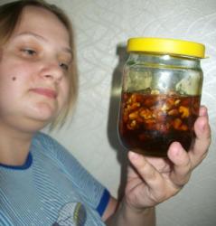 Грецкие орехи с медом - шаг 8 Грецкие орехи с медом - шаг 8