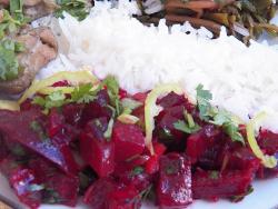 Грузинский салат из свеклы с перцем и зеленью - шаг 24